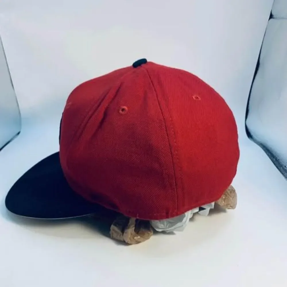 nike drifit red Razorback cap one size